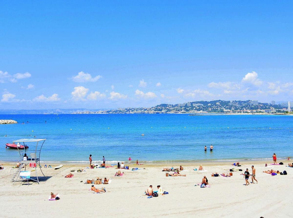 Appartement La Plage De La Pointe Rouge Марсель Екстер'єр фото